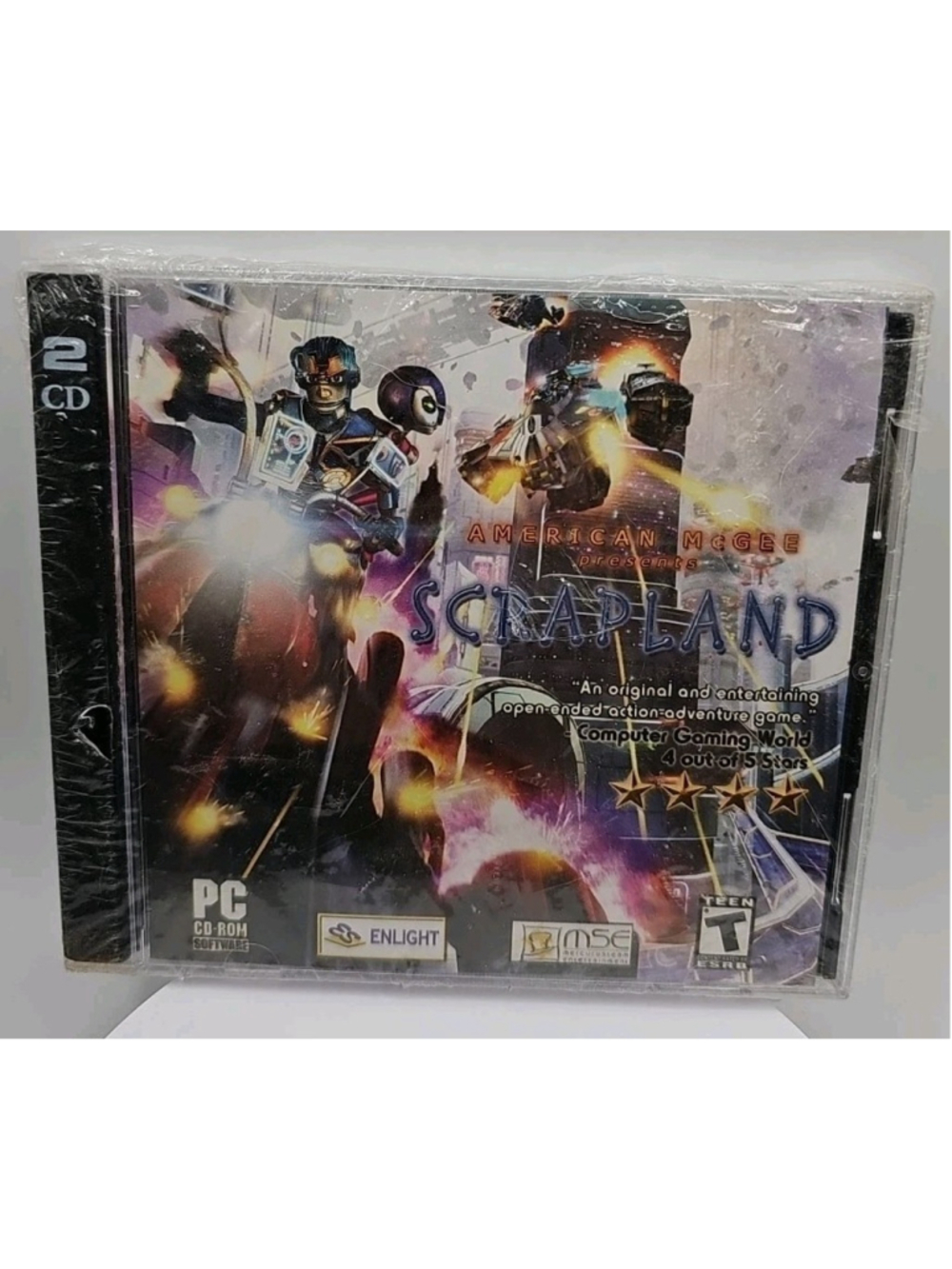 American McGee Presents Scrapland PC 2 CD New Sealed
